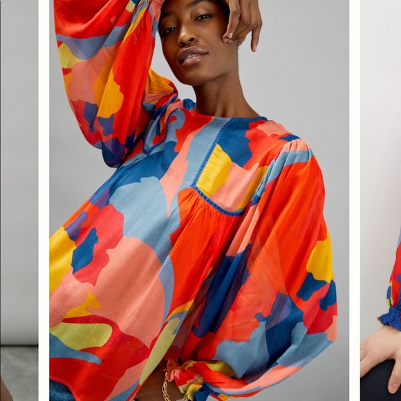 Anthropologie Miranda Peasant Blouse - Picture 3 of 13